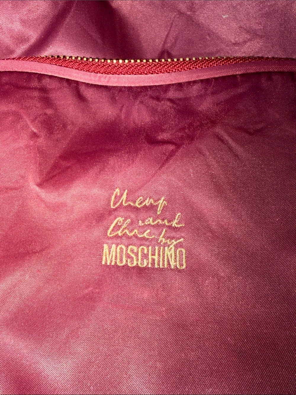 Moschino Cheap and Chic backpack